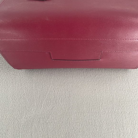 Tory Burch Women's Parker Tote Bag Imperial Garnet/Midnight Swim 37169 639 - Picture 5 of 15